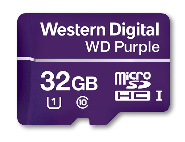 A7869.32 WD Purple microSD card 32GB