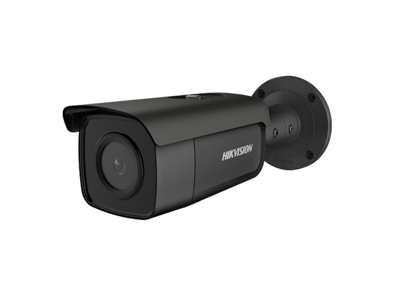20000611 Hikvision EasyIP 4.0 AcuSense 4K varifocal 8MP WDR IR Bullet IP Camera, zwart