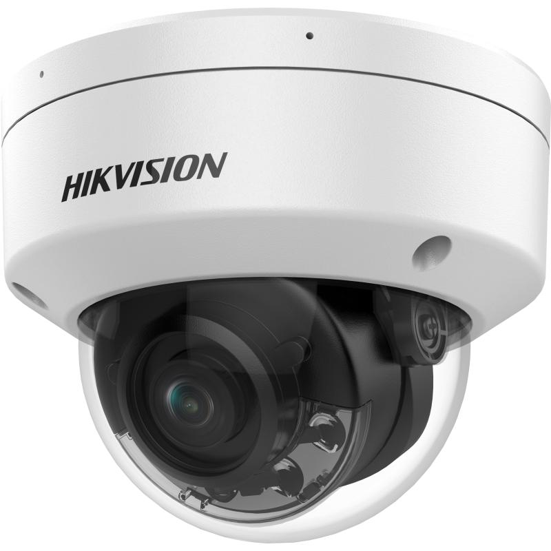 20001401 Hikvision 8 MP ColorVu Smart Hybrid Light Dome IP Camera, 2.8mm, ingebouwde microfoon