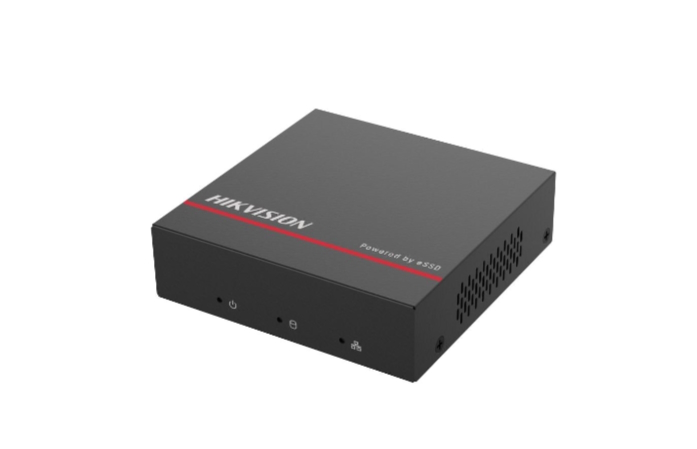 20001453 Hikvision 4 kanaals netwerk video recorder met 1 TB ingebouwde SSD