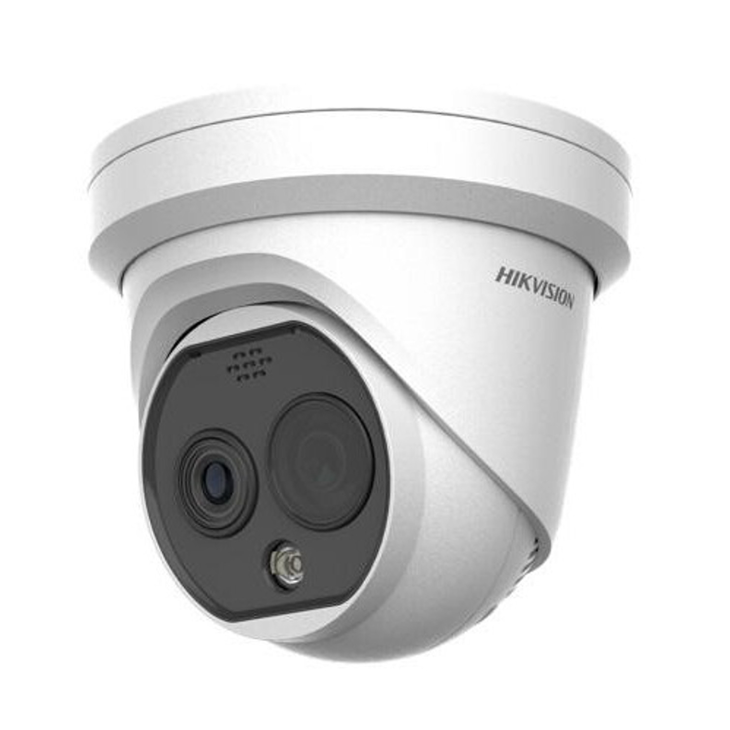 20001463 Hikvision HeatPro Thermografische Bi-Spectrum turret IP camera, -20°C tot 550°C (± 2°C, ± 2% accuraat), 2,1mm