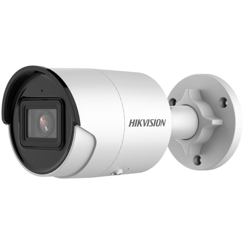 20001465 Hikvision 4MP AcuSense vaste Bullet Network IP camera,ingebouwde microfoon, 4mm