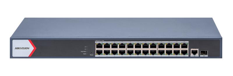 20001472 Hikvision 24-poorts Gigabit Smart managed PoE switch