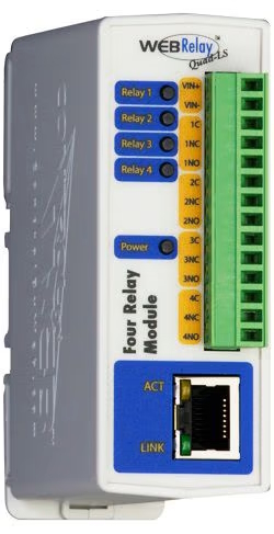 20056000 WebRelay-Quad PoE - 4 Relays Module