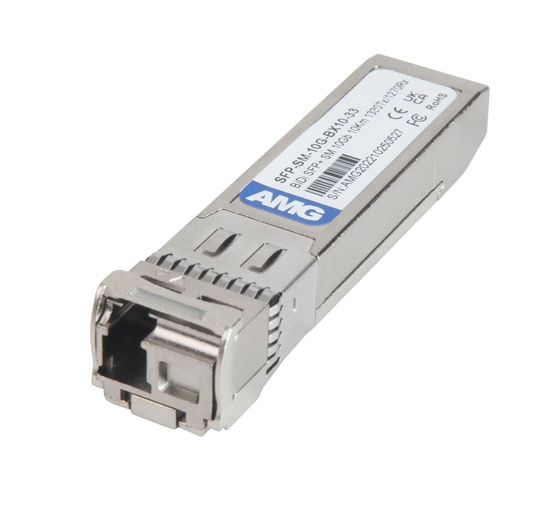 20065152 SFP+ Singlemode, 10Gb, 1 Fiber, 10Km, LC Connector, 1330nm Tx / 1270nm Rx, -40°C tot +85°C, DDM